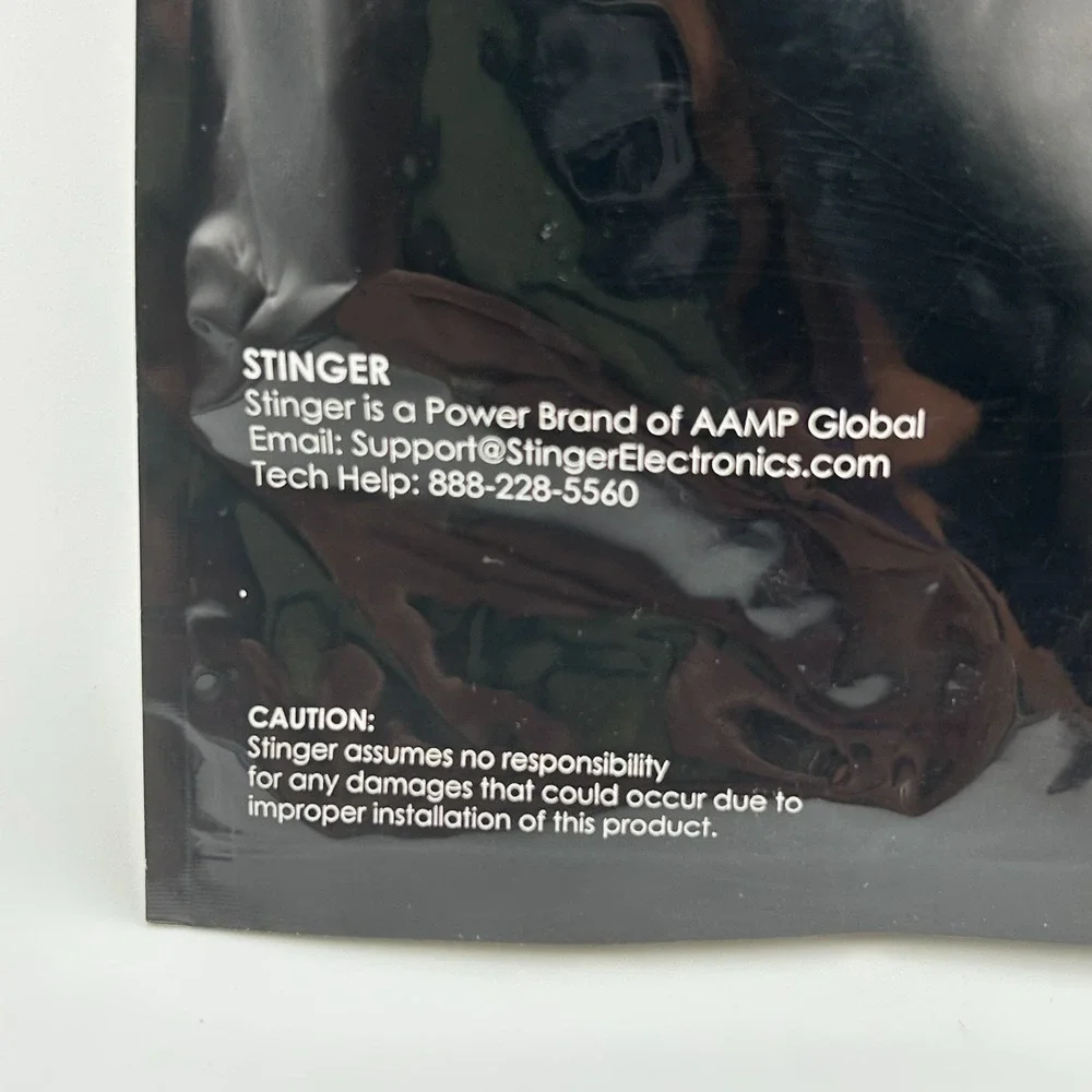 Stinger SMRCA2 Marine Grade 2-Channel RCA Interconnect Audio Cable‎ 2m/6.6ft